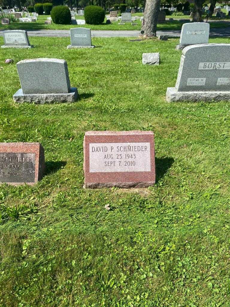 David P. Schmieder's grave. Photo 2