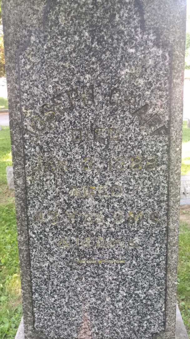 John Belzer's grave