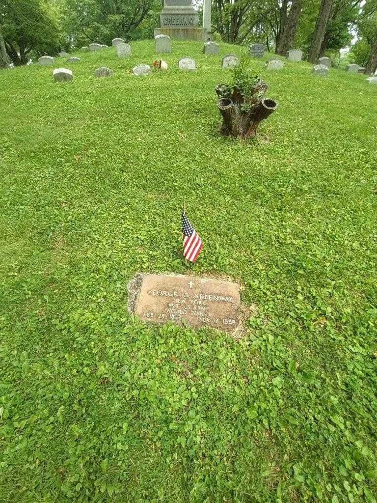 George Dorner Greenway's grave. Photo 1