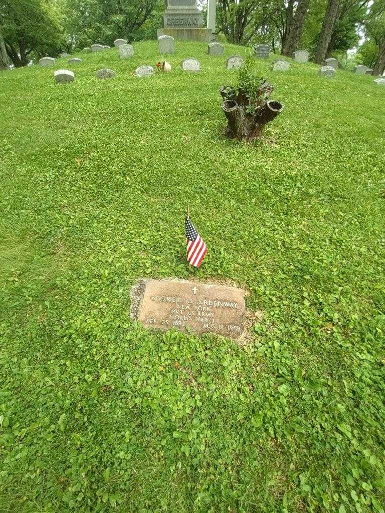 George Dorner Greenway's grave. Photo 2