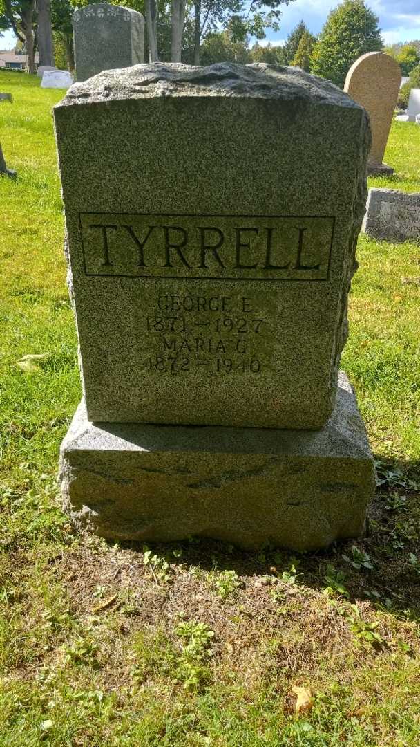 Edward George Tyrrell's grave. Photo 3