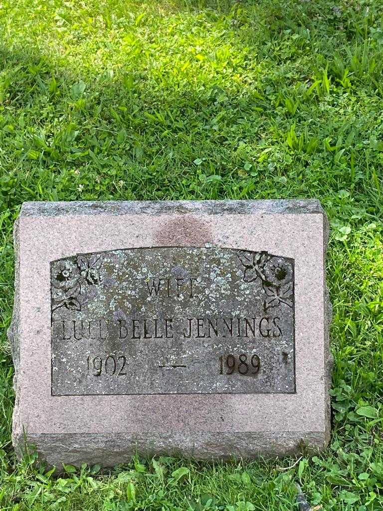 Lulu Belle Jennings's grave. Photo 3