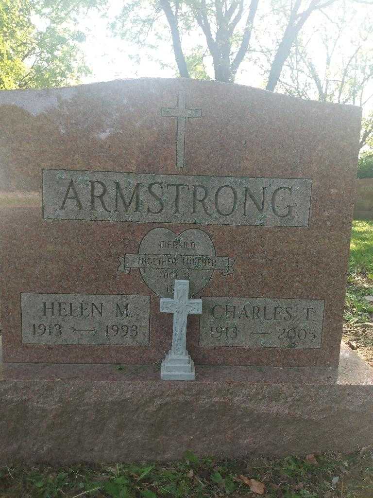 Charles T. Armstrong's grave. Photo 3