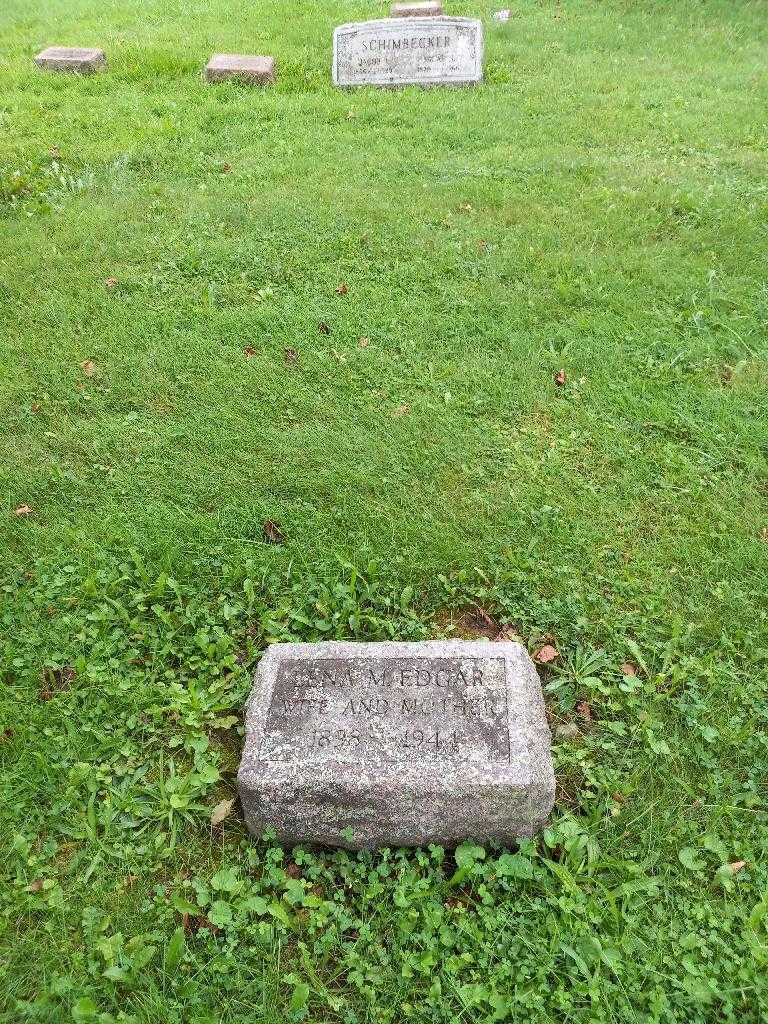 Lena May Edgar's grave. Photo 3