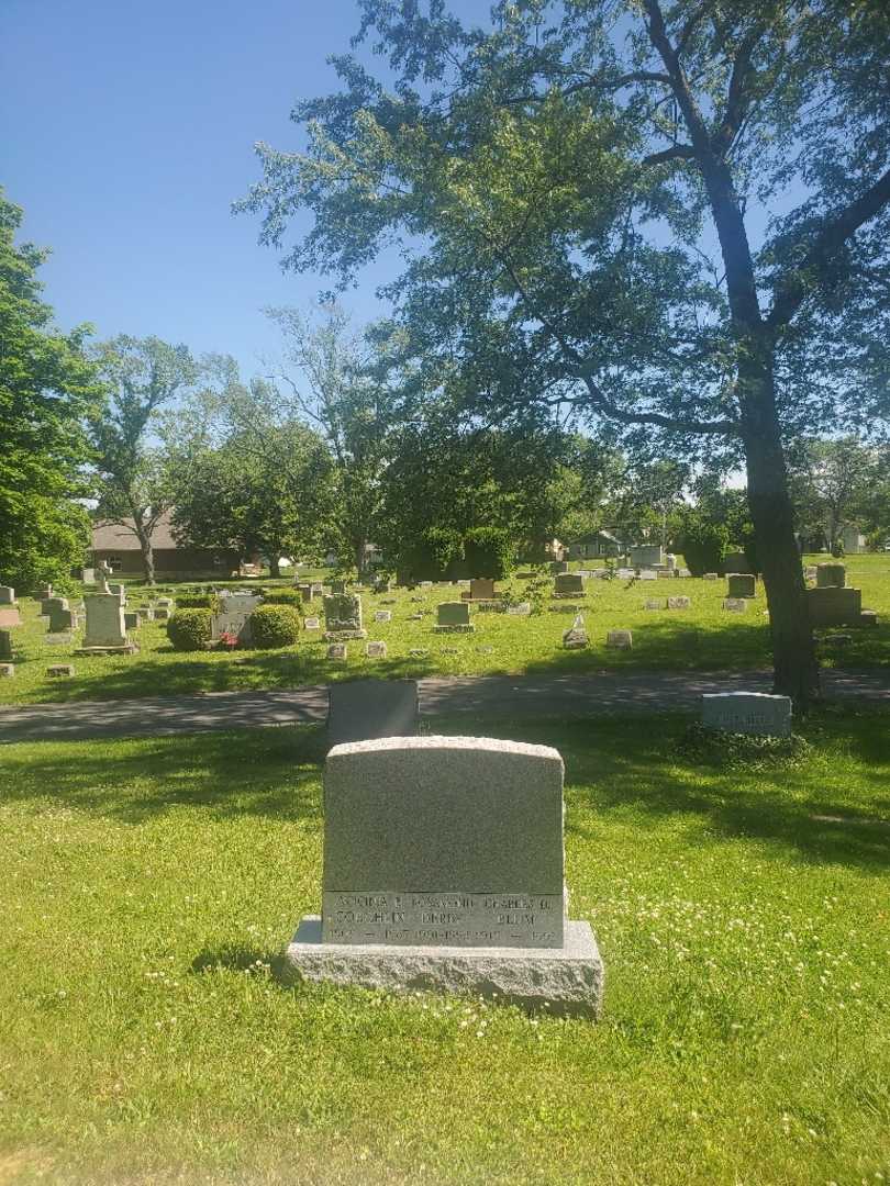 Rosamond Derby's grave. Photo 1