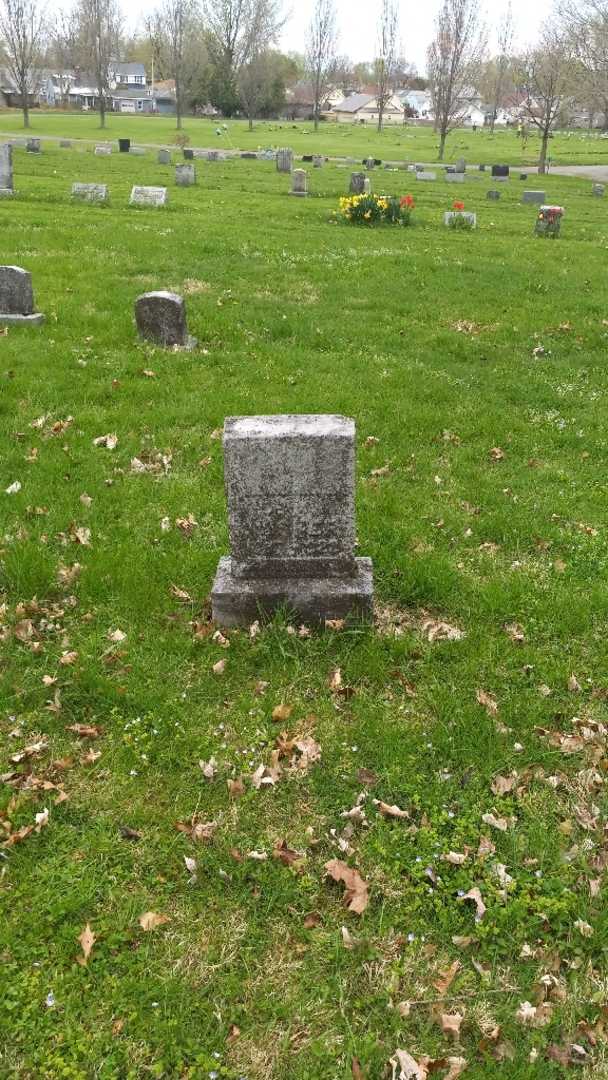 Elias R. Mosher's grave. Photo 2