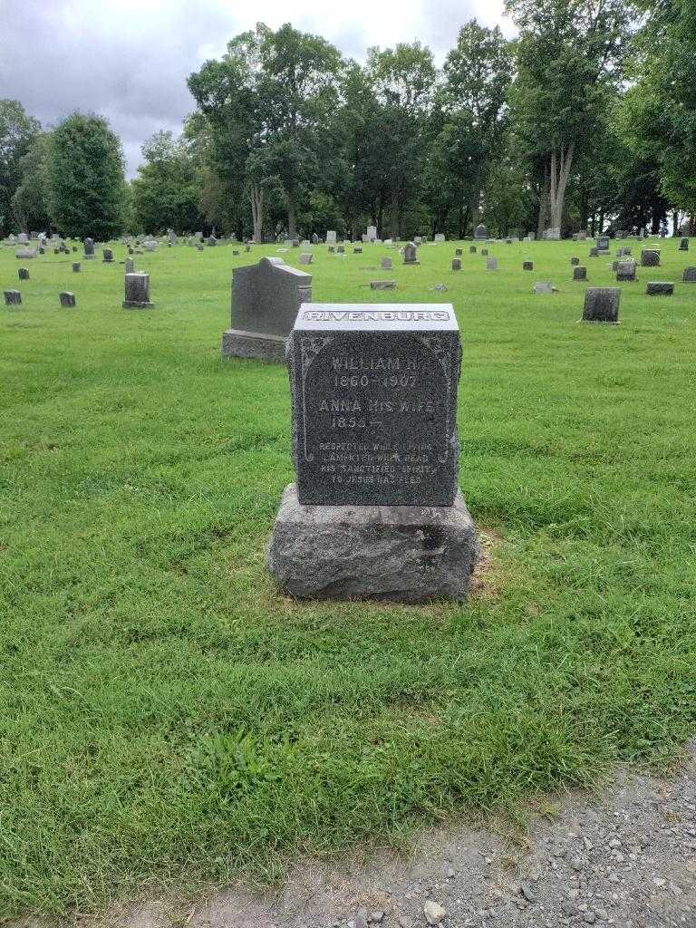 William H. Rivenburg's grave. Photo 1