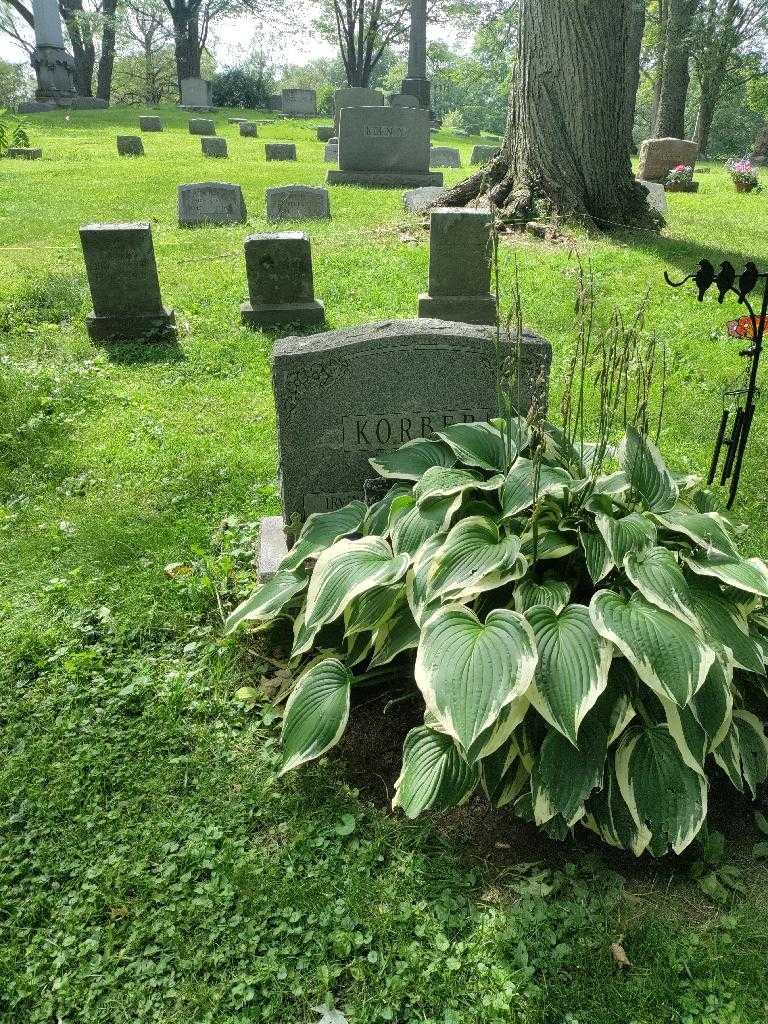 Irving R. Korber's grave. Photo 1