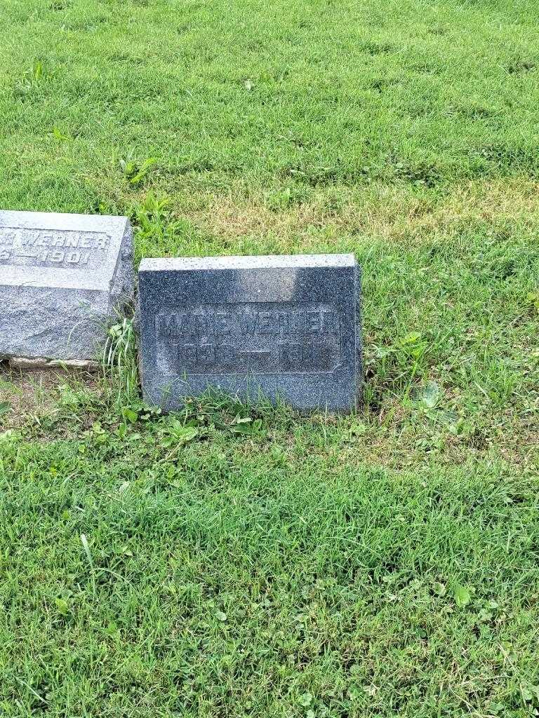 Marie Werner's grave. Photo 2
