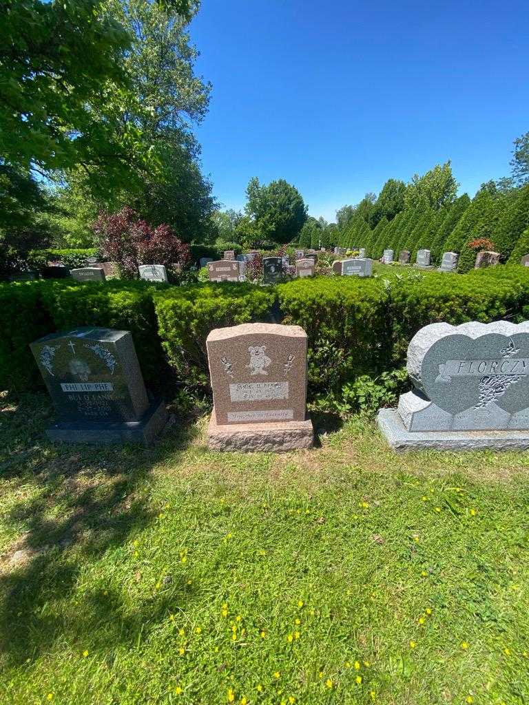 James M. Bench's grave. Photo 1