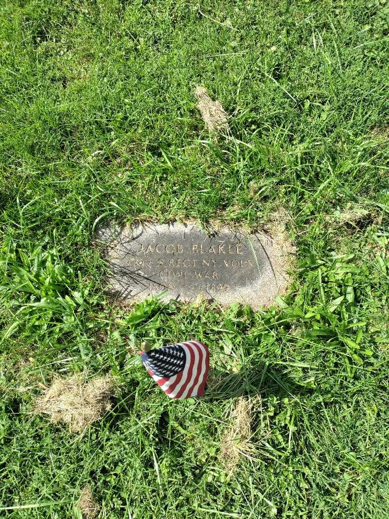 Jacob Blakle's grave. Photo 2