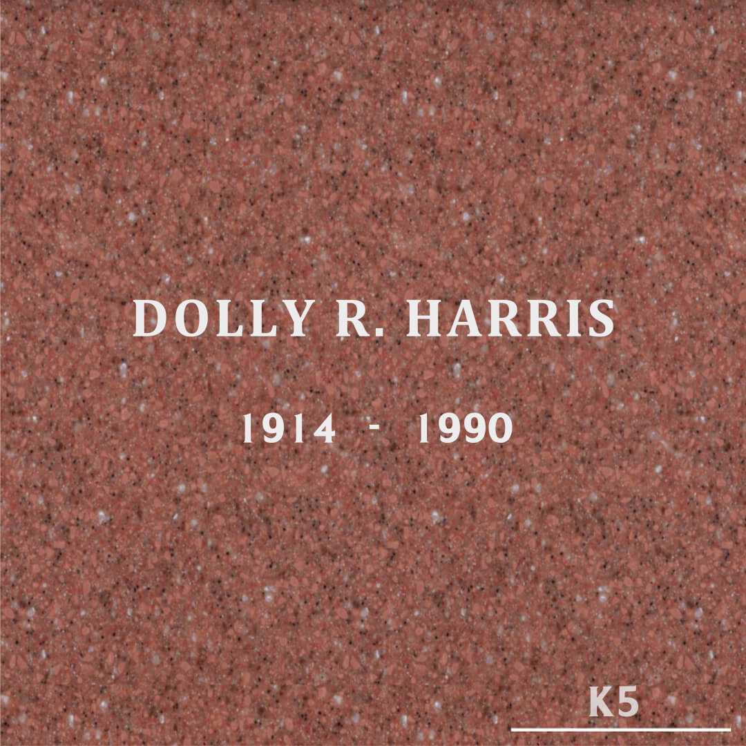 Dolly R. Harris's grave