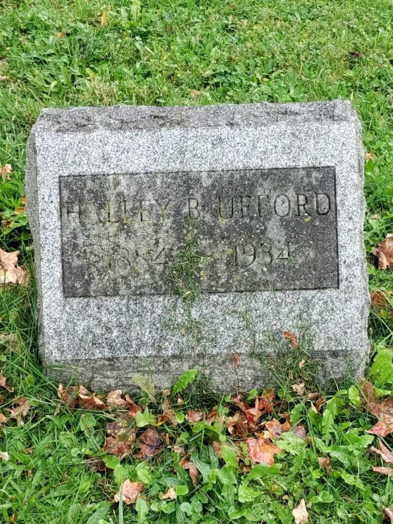 Halley B. Ufford's grave. Photo 3