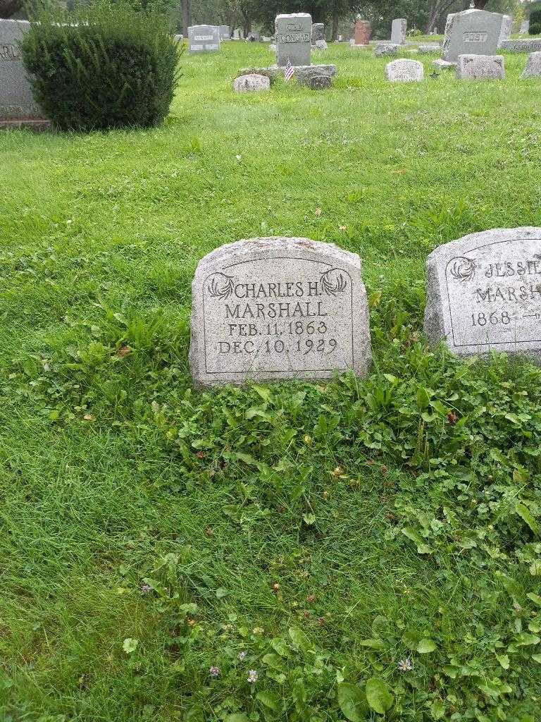 Charles Henry Marshall's grave. Photo 2