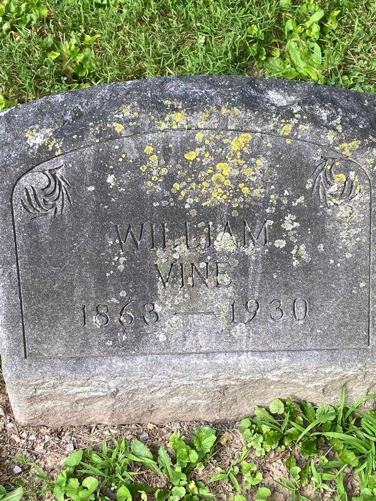 William Vine's grave. Photo 3