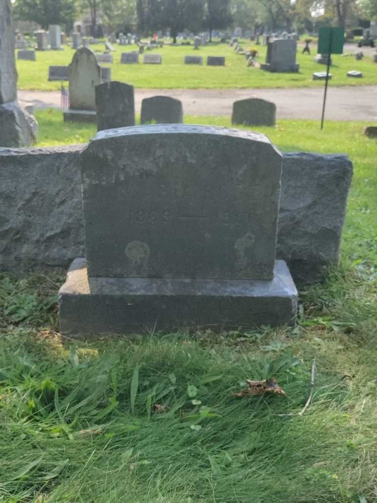 Maria A. Rose's grave. Photo 3
