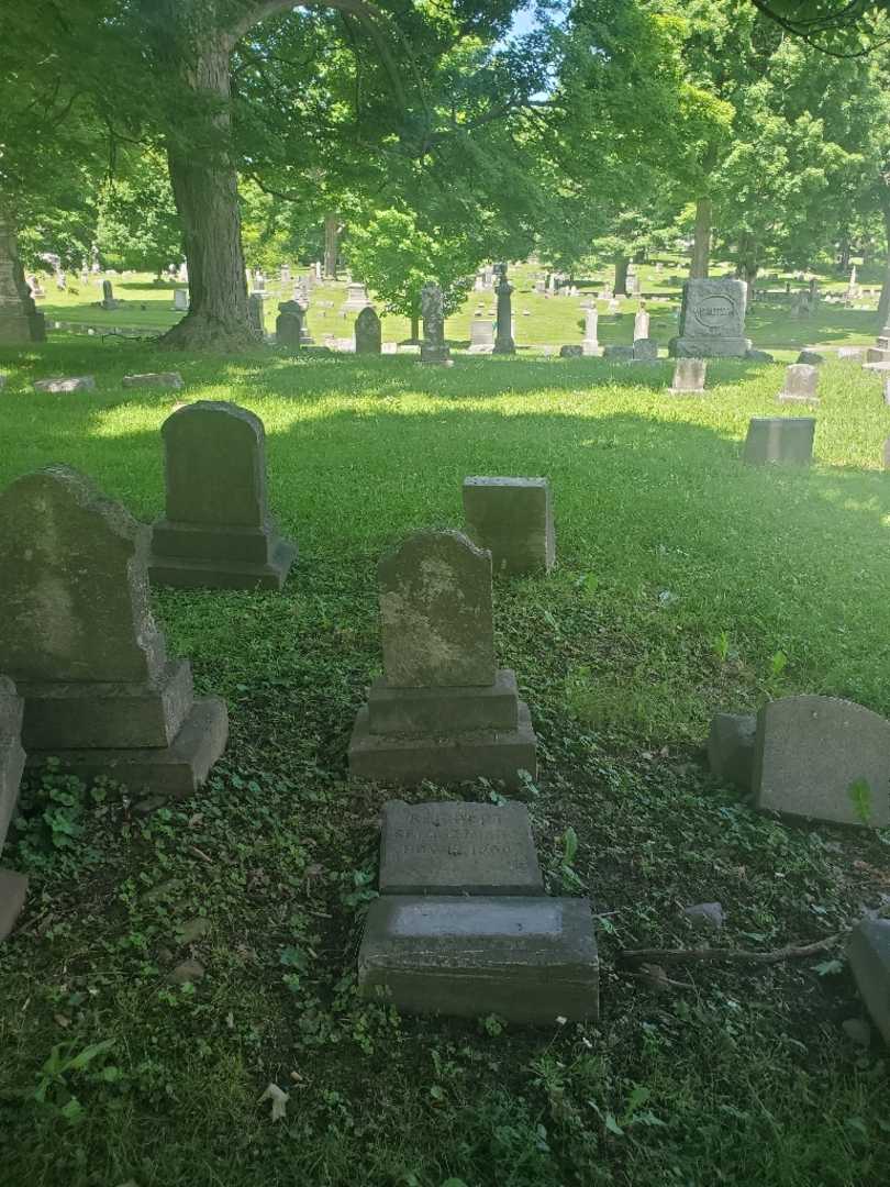 Philapina Reichert's grave. Photo 2
