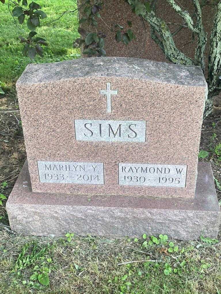 Raymond W. Sims's grave. Photo 3