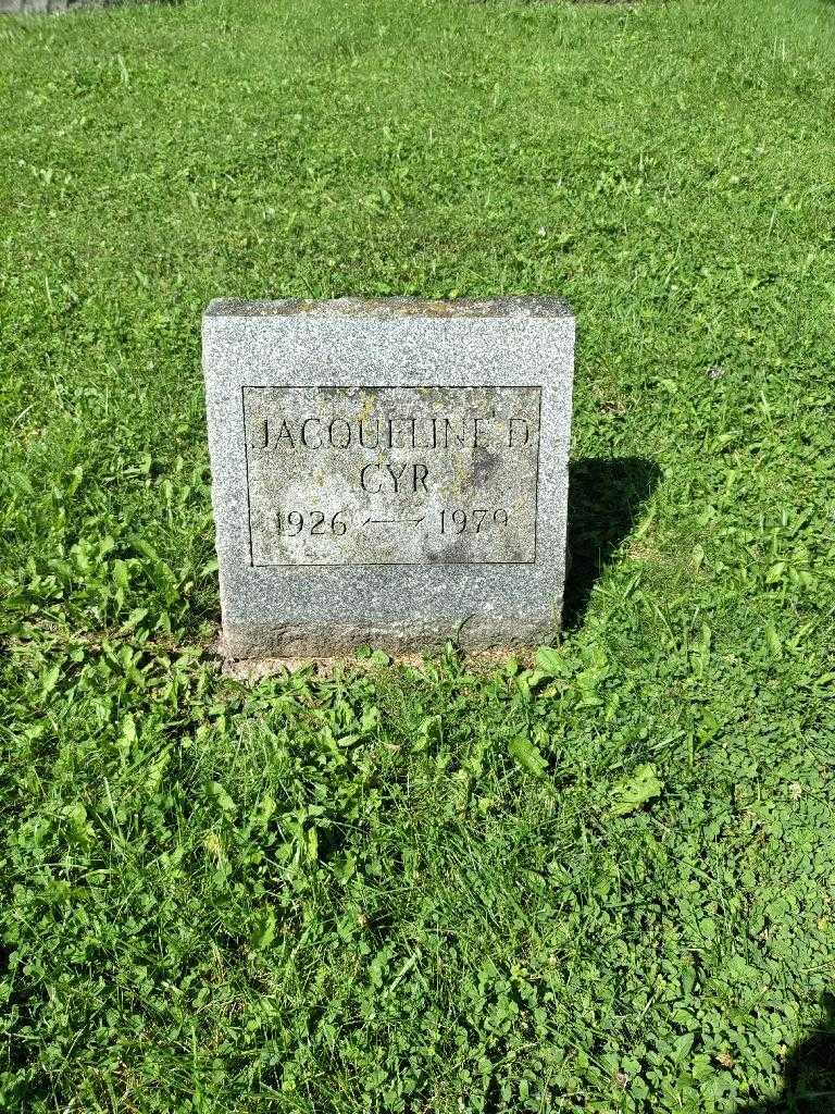Jacqueline D. Cyr's grave. Photo 2