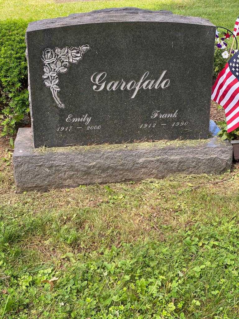 Frank Garofalo's grave. Photo 2