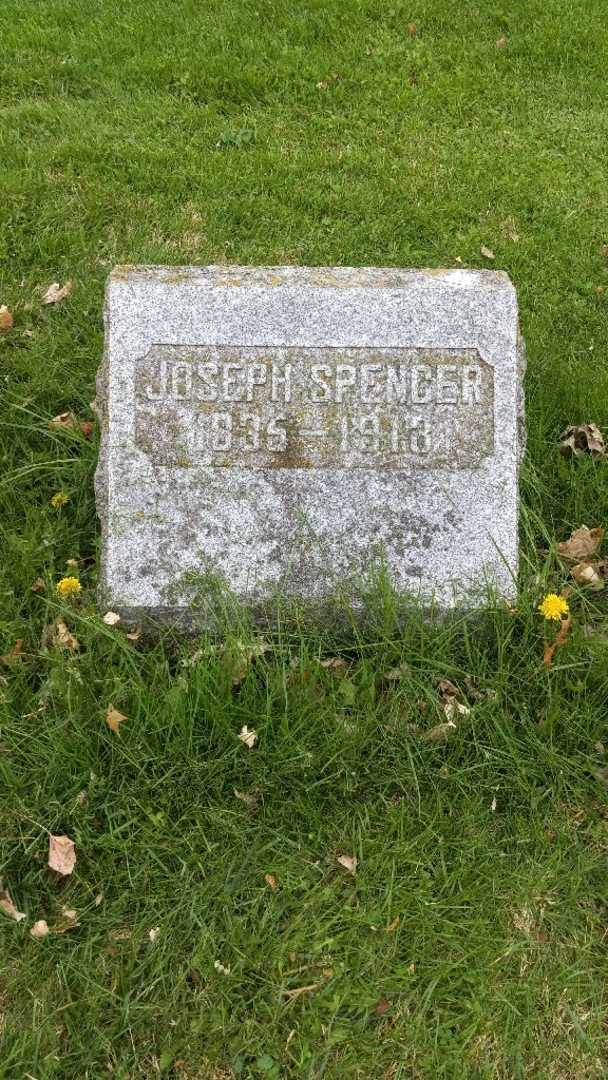 Joseph Spencer's grave. Photo 3
