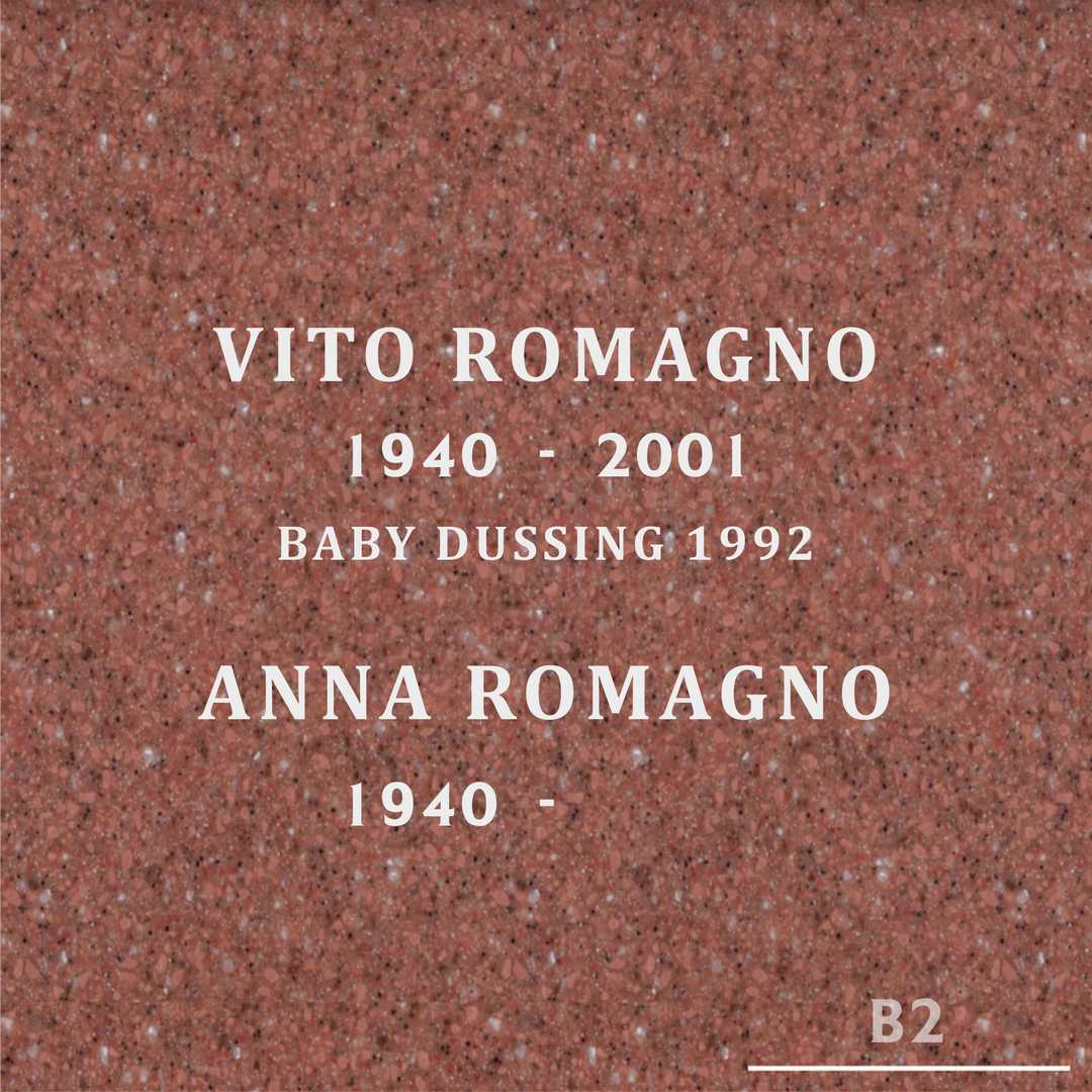 Vito Romagno's grave