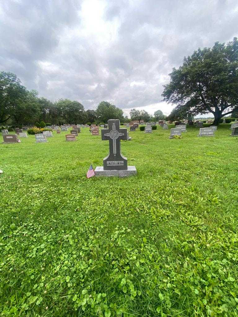 Kaleem Koury's grave. Photo 1