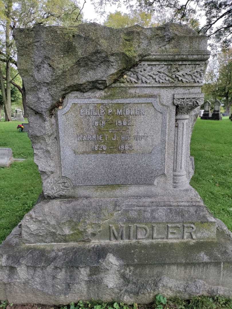 Philip P. Midler's grave. Photo 3