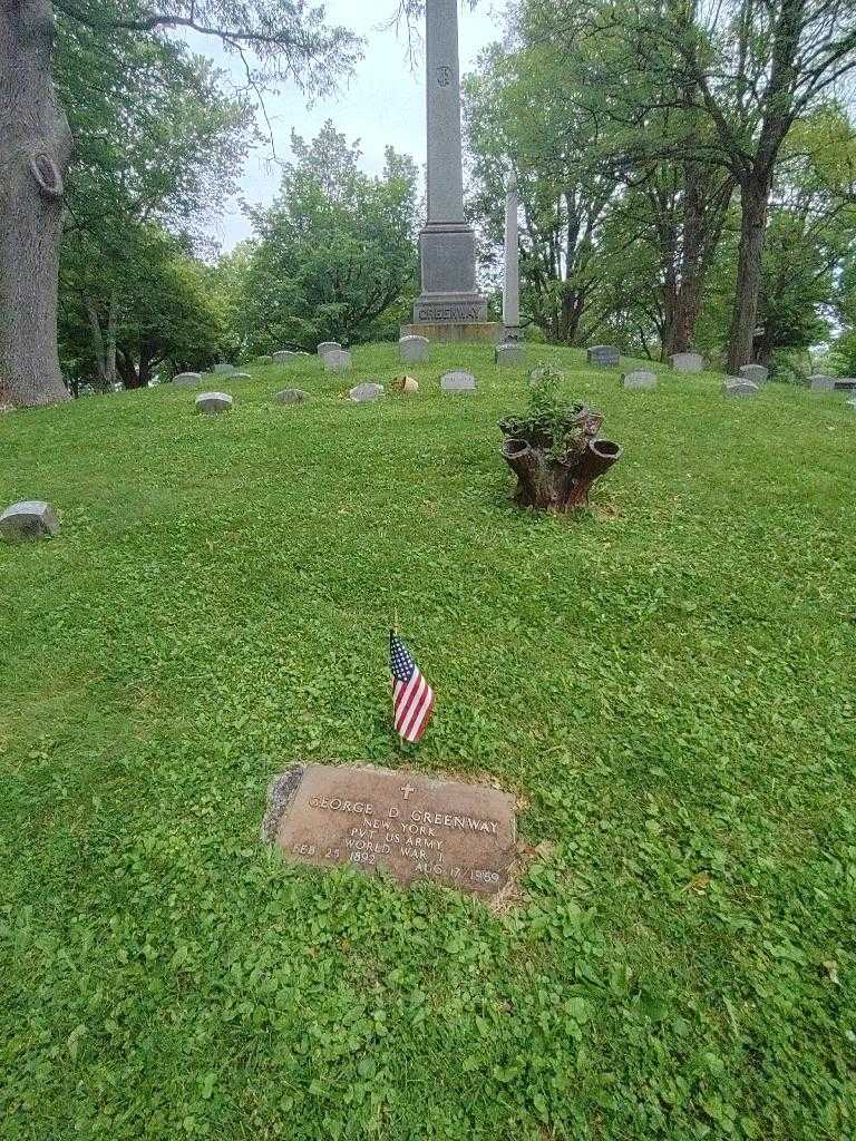George Dorner Greenway's grave. Photo 2