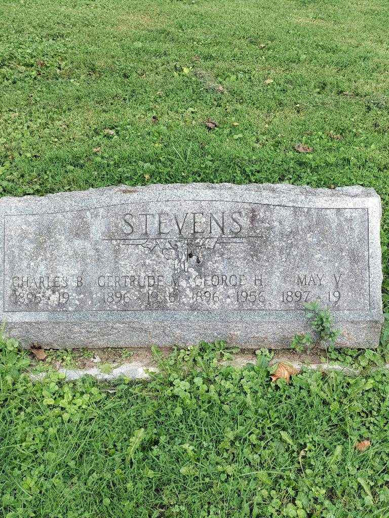 Gertrude M. Stevens's grave. Photo 3