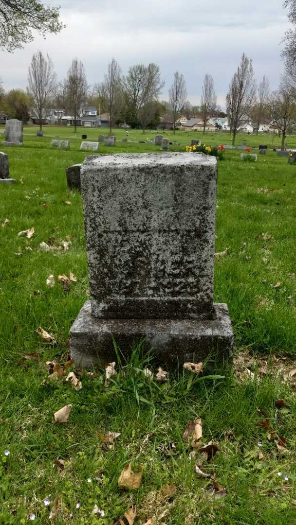 Elias R. Mosher's grave. Photo 3