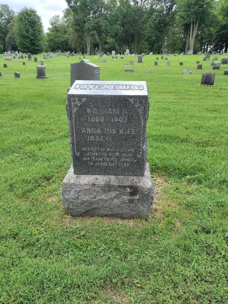 William H. Rivenburg's grave. Photo 2