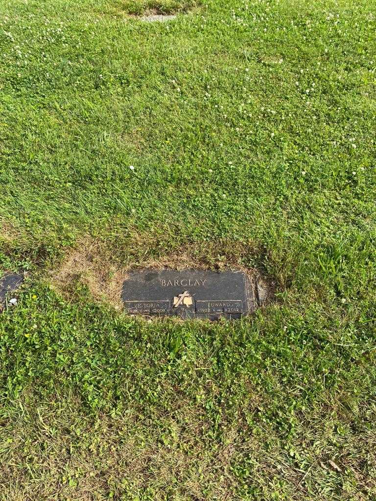 Edward Barclay's grave. Photo 2