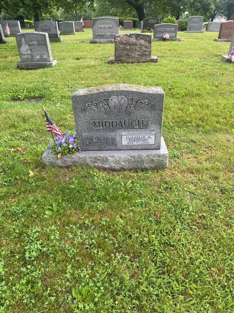 Elizabeth M. Middaugh's grave. Photo 3