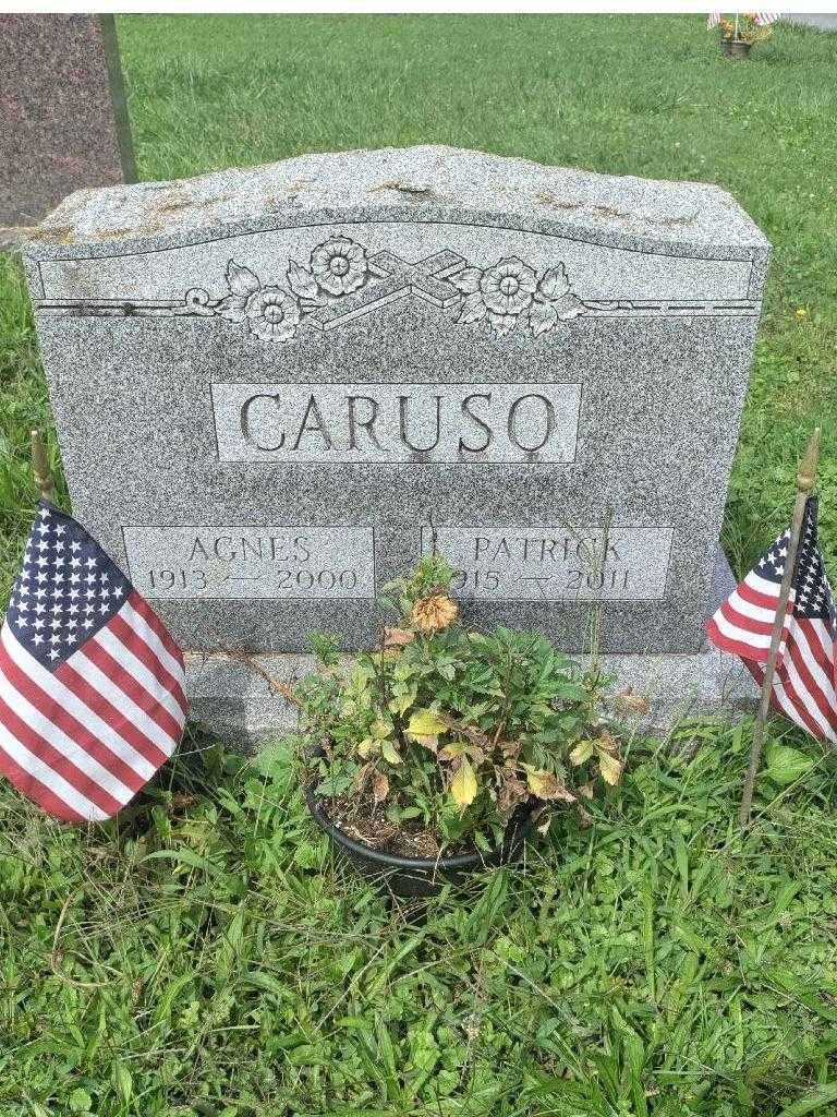 Agnes Caruso's grave. Photo 6