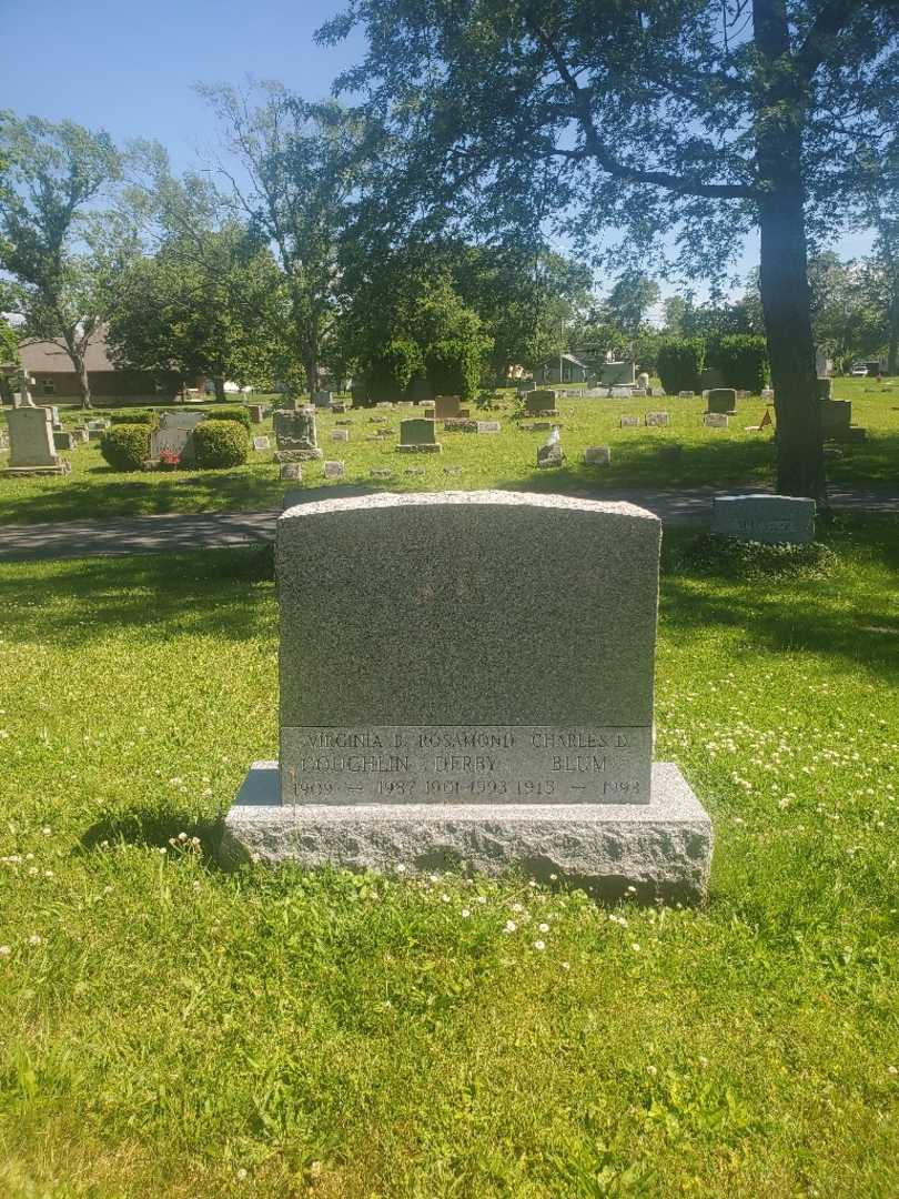 Charles Donald Blum's grave. Photo 3