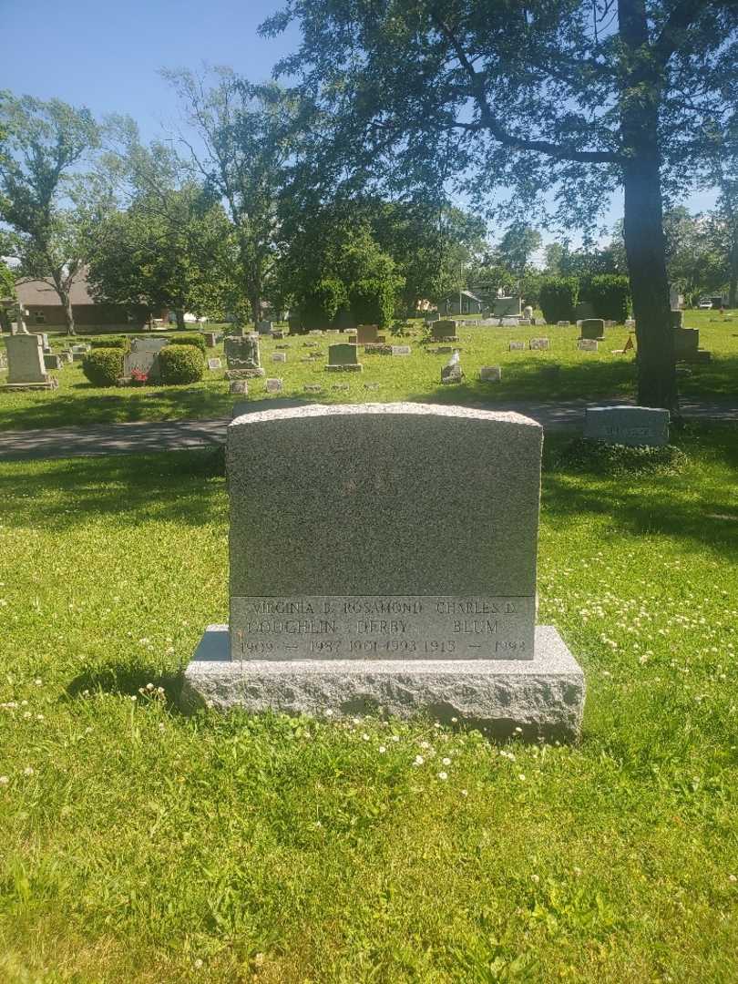 Virginia B. Coughlin's grave. Photo 2