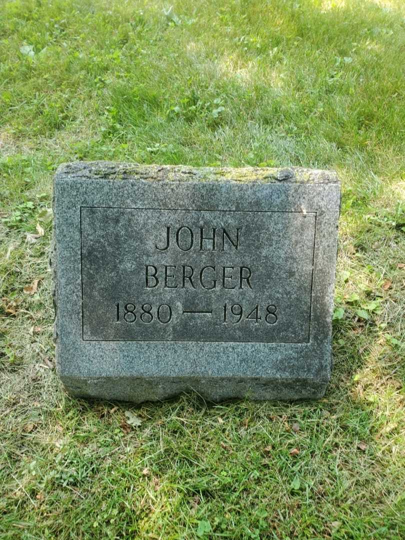 John Berger's grave. Photo 3