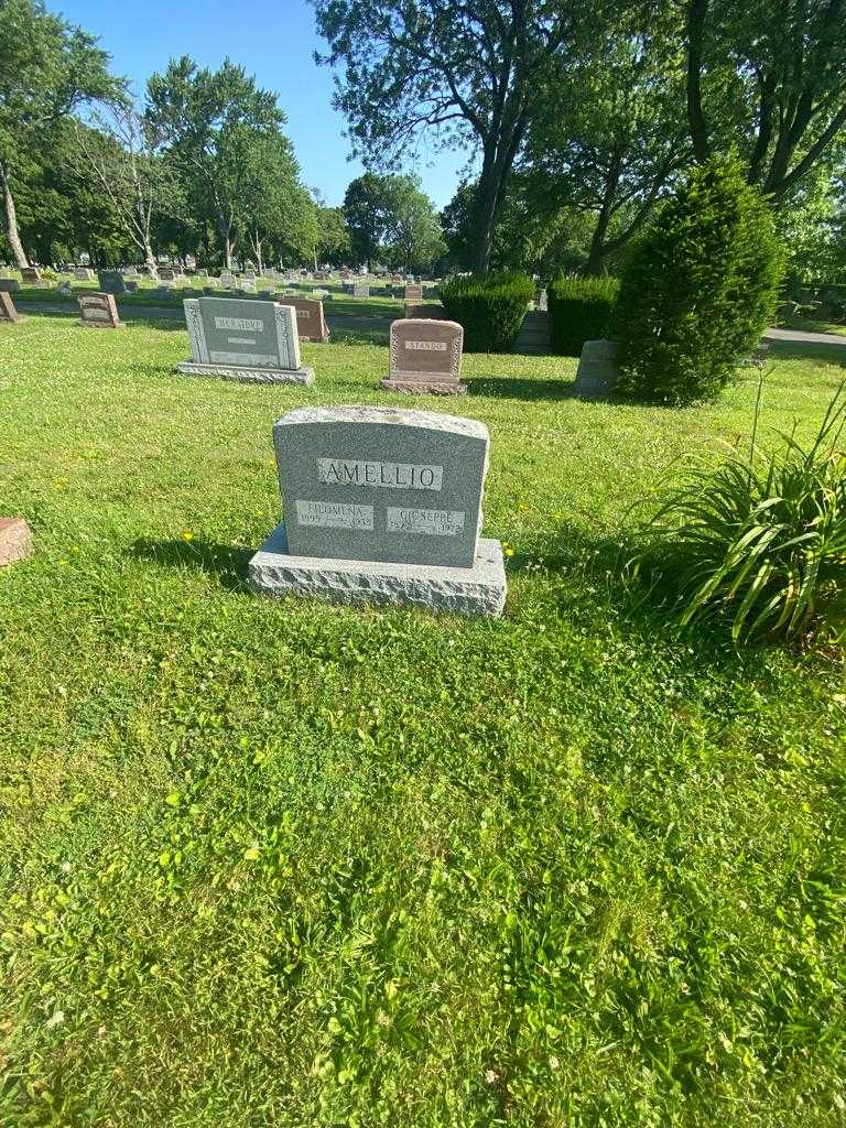 Filomena Amellio's grave. Photo 1