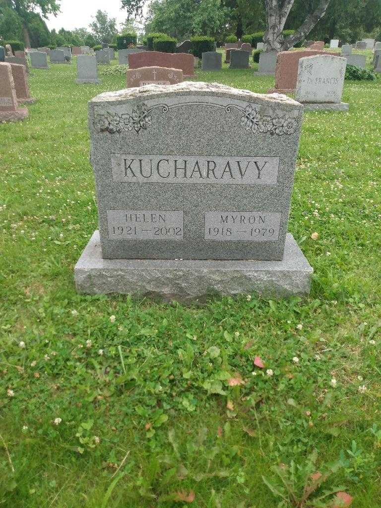 Myron Kucharavy's grave. Photo 1