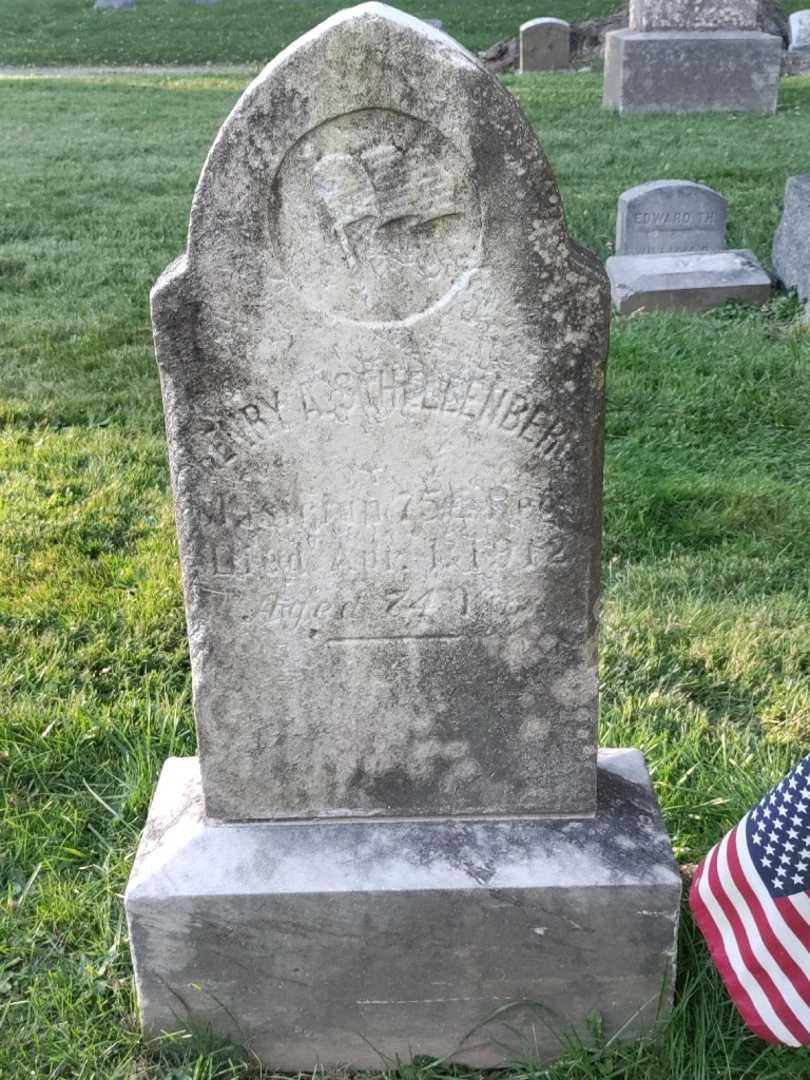 Henry A. Schellenberg's grave. Photo 3