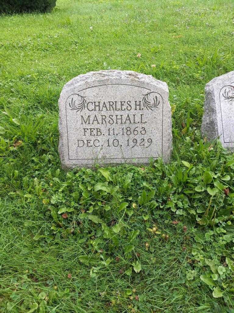 Charles Henry Marshall's grave. Photo 3