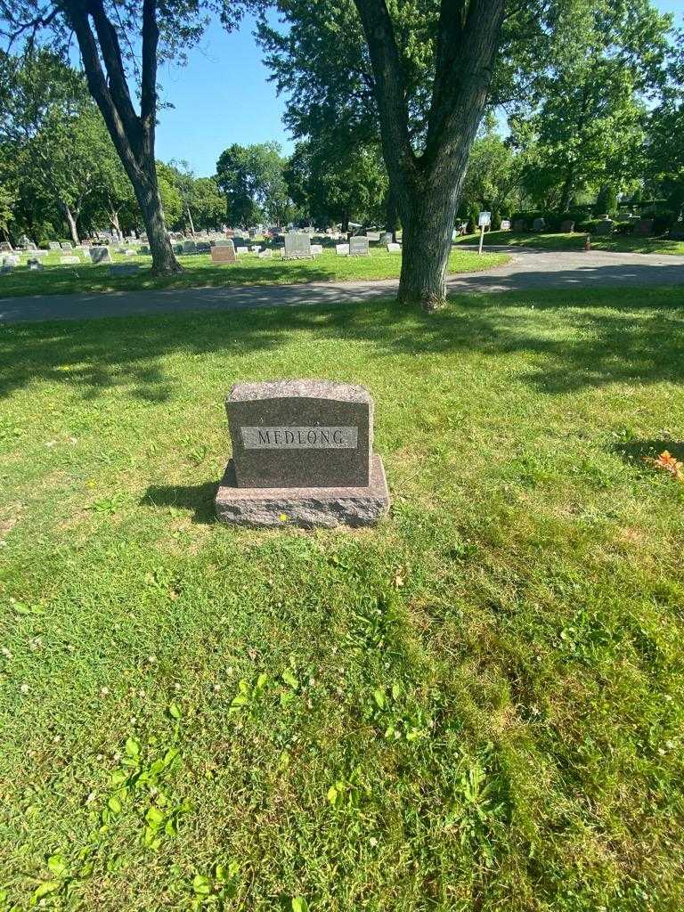 Garold C. Medlong's grave. Photo 3