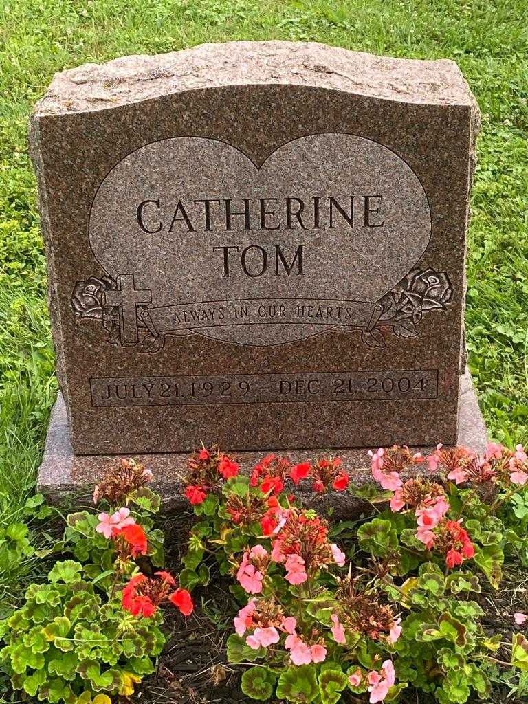 Catherine Tom's grave. Photo 3