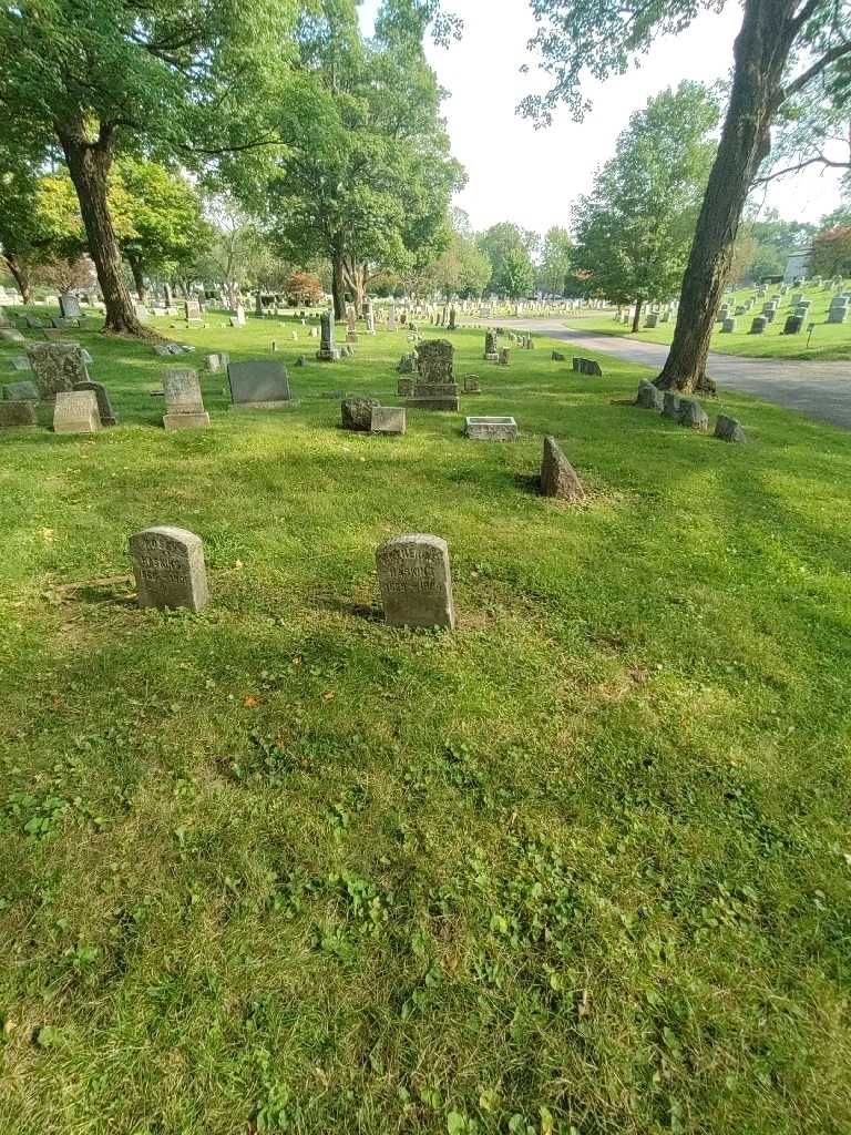 Katherine Haskins's grave. Photo 1