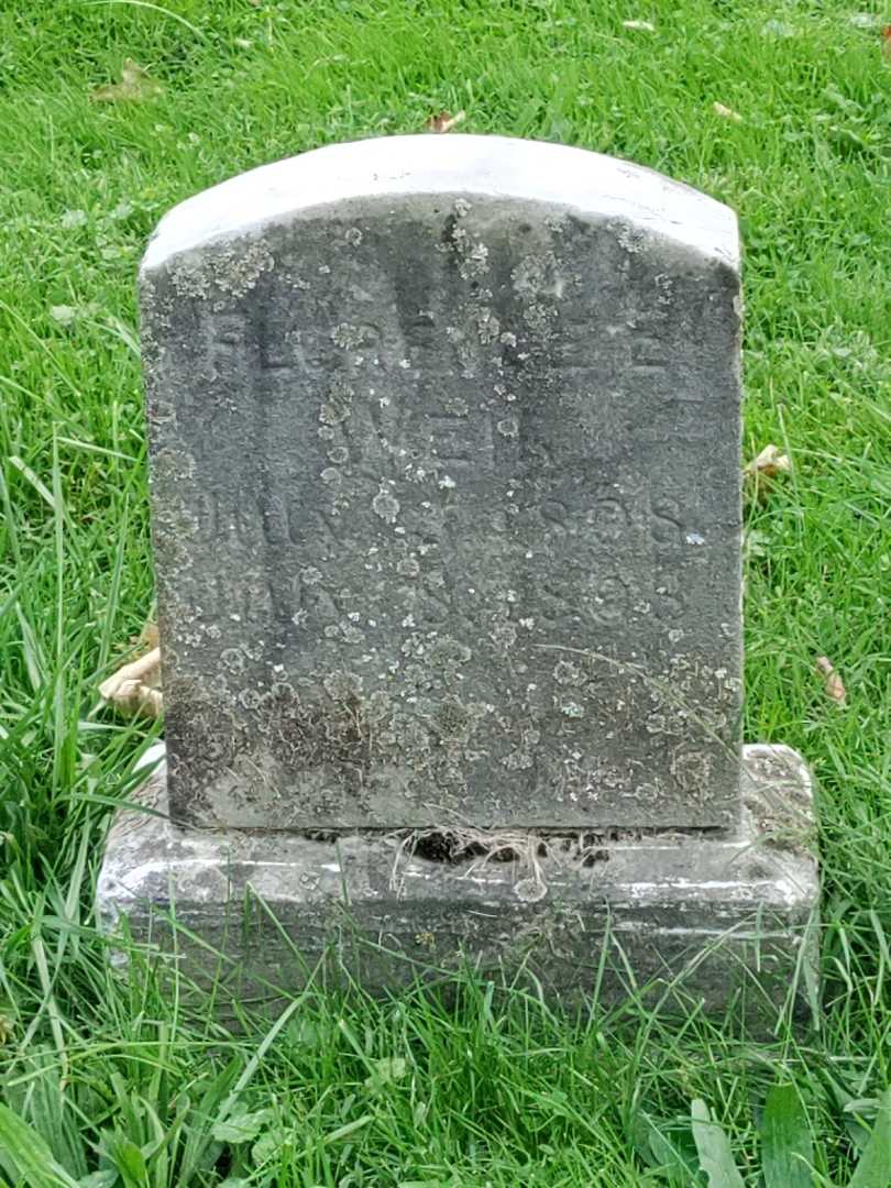 Florence E. Weir's grave. Photo 3