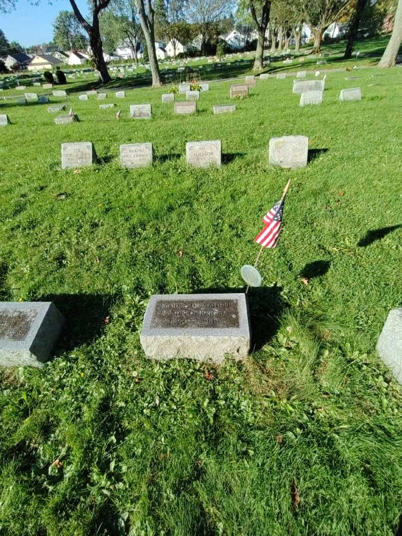 Samuel Ostrander's grave. Photo 2