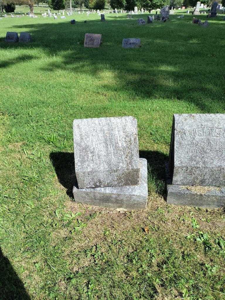 Catherine Weldle's grave. Photo 2