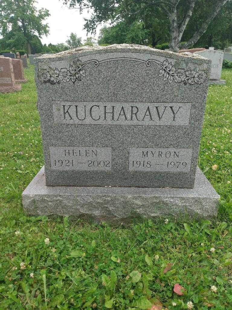 Myron Kucharavy's grave. Photo 2