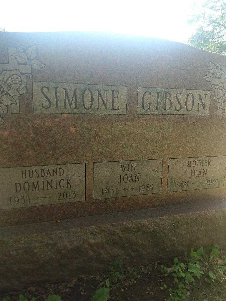 Jean Gibson's grave. Photo 3